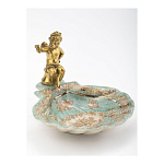 Блюдо с бронзовым ангелом Porcelain Angels of Paradise варинант исполнения - 2 | Loft Concept в Уфе