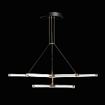 Люстра с геометрической конструкцией из вытянутых цилиндрических плафонов Hex Scaffold  варинант исполнения - 4 | Loft Concept в Уфе