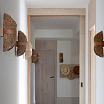 Бра плетеное из ротанга Chainmail варинант исполнения - 3 | Loft Concept в Уфе