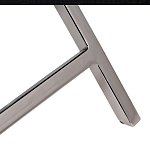 Стол сервировочный кожаный с декором в виде золотистой фигуркой лося Embodiment of Style варинант исполнения - 4 | Loft Concept в Уфе