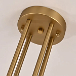 Люстра CANELLE Round Chandelier 8 Modern Brass варинант исполнения - 3 | Loft Concept в Уфе