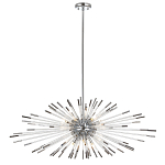 Дизайнерский светильник с лучами Morning Sun Chandelier Silver варинант исполнения - 3 | Loft Concept в Уфе