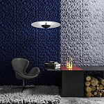 Гипсовая 3D Панель M-45 варинант исполнения - 1 | Loft Concept в Уфе