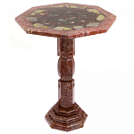 Кофейный стол из натуральных камней Лемезит и Яшма Natural Stone Tables варинант исполнения - 19 | Loft Concept в Уфе