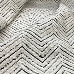 Мебельная ткань Шенилл черно-белый принт 145 см T3-38 варинант исполнения - 1 | Loft Concept в Уфе