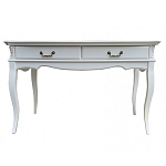 Консоль белого цвета из массива бука в стиле прованс White Provence варинант исполнения - 2 | Loft Concept в Уфе