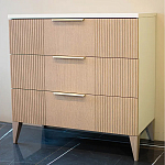 Комод коричневый с 3-мя ящиками на 4-х ножках Harper Line варинант исполнения - 3 | Loft Concept в Уфе