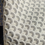 Мебельная ткань Жакард Чешуя бежевый цвет N 1050 варинант исполнения - 1 | Loft Concept в Уфе