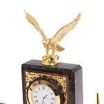 Настольный письменный набор из лемезита и змеевика с декором в виде Орла в подарочной упаковке Successful Leader варинант исполнения - 3 | Loft Concept в Уфе