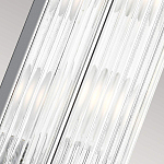  Бра для ванных комнат вертикальное с длинным прозрачным рифленым плафоном Feiss варинант исполнения - 3 | Loft Concept в Уфе