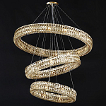 Хрустальная Люстра Элизабет из трех колец Золото  варинант исполнения - 1 | Loft Concept в Уфе