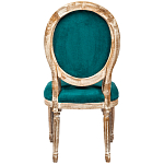 Стул из натурального бука зелёный с цветочным принтом Impressionism in Color варинант исполнения - 2 | Loft Concept в Уфе