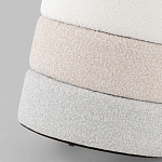 Пуф Three Colors в ткани букле из трех цветов  варинант исполнения - 5 | Loft Concept в Уфе