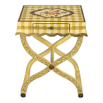 Приставной столик с ящиком в стиле ретро Vintage Rustic Tablecloth варинант исполнения - 1 | Loft Concept в Уфе