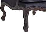 Кресло George Grand Armchair black velour варинант исполнения - 5 | Loft Concept в Уфе