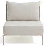 Уличное кресло Alaric Armchair Beige варинант исполнения - 2 | Loft Concept в Уфе