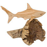 Статуэтка из дерева акула Animals of the World варинант исполнения - 2 | Loft Concept в Уфе