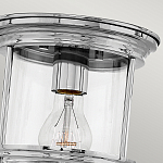 Потолочный светильник для ванных комнат с цилиндрическим стеклянным плафоном и одной лампой Hinkley варинант исполнения - 15 | Loft Concept в Уфе