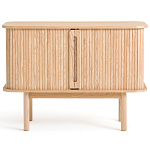 Длинный низкий буфет с 2-мя раздвижными дверцами Toinette Light Cupboard варинант исполнения - 8 | Loft Concept в Уфе