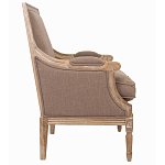 Кресло William Classical Armchair brown flax варинант исполнения - 1 | Loft Concept в Уфе
