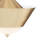 Подвесной светильник светодиодный конусообразный Сone Shaped Gold Pendant варинант исполнения - 1 | Loft Concept в Уфе