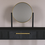 Туалетный Стол с зеркалом Primo Черный дуб варинант исполнения - 2 | Loft Concept в Уфе