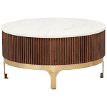 Круглый кофейный стол Sadie Round Coffee Table варинант исполнения - 3 | Loft Concept в Уфе