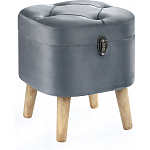 Пуф Leather with a snap варинант исполнения - 1 | Loft Concept в Уфе