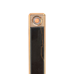 Зажигалка электронная с накладкой из натурального камня Соколиный глаз и с USB проводом для зарядки Stone Lighters варинант исполнения - 3 | Loft Concept в Уфе