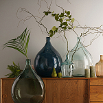 Ваза-бутыль из стекла TRANSPARENT FORMS 56 варинант исполнения - 13 | Loft Concept в Уфе