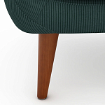 Двухместный диван с обивкой из велюра Belanger Sofa варинант исполнения - 5 | Loft Concept в Уфе