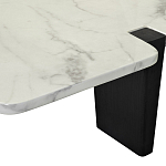 Стол журнальный низкий с фигурной столешницей Threshold варинант исполнения - 4 | Loft Concept в Уфе