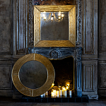 Зеркало квадратное в фактурной раме Pattern варинант исполнения - 3 | Loft Concept в Уфе