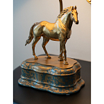 Настольная лампа из фарфора Лошадь Frodi варинант исполнения - 3 | Loft Concept в Уфе