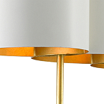 Люстра прямоугольная с белыми цилиндрическими абажурами White Ribbon варинант исполнения - 4 | Loft Concept в Уфе