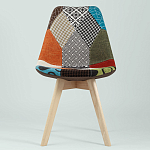 Стул с обивкой в стиле пэчворк Arvika варинант исполнения - 3 | Loft Concept в Уфе