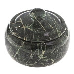 Сахарница из натурального камня Змеевик Stone Sugar Bowls варинант исполнения - 8 | Loft Concept в Уфе