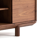 ТВ-тумба из массива ореха Robinett Wooden TV Stand варинант исполнения - 5 | Loft Concept в Уфе