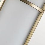 Бра с геометрическим каркасом и матовым белым цилиндрическим плафоном Feiss варинант исполнения - 4 | Loft Concept в Уфе