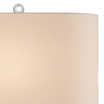 Настольная лампа разноцветная с овальным тканевым абажуром Abstraction варинант исполнения - 2 | Loft Concept в Уфе