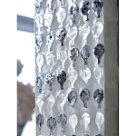 Прямоугольное зеркало с инкрустацией раковинами устриц Mother оf Pearl Facets варинант исполнения - 4 | Loft Concept в Уфе