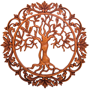 Панно из дерева Breath Panel With Trees