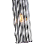 Подвесной светильник с рифленым стеклянным плафоном цилиндрической формы ARTICOLO варинант исполнения - 3 | Loft Concept в Уфе