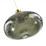 Подвесной светильник с прозрачным стеклянным плафоном округлой формы Effervia  варинант исполнения - 15 | Loft Concept в Уфе