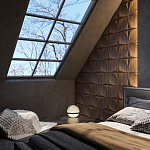 Гипсовая 3D панель с принтографией PM-22 варинант исполнения - 4 | Loft Concept в Уфе