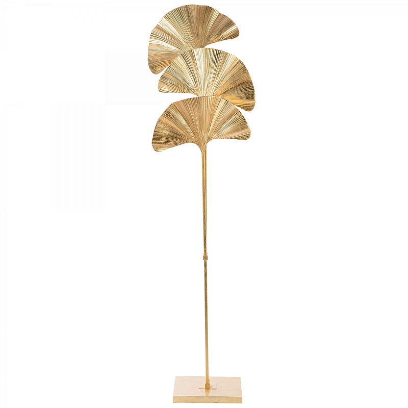 Торшер Palmas Gold Floor Lamp  Золотой в Уфе | Loft Concept 