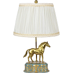 Настольная лампа из фарфора Лошадь Frodi варинант исполнения - 1 | Loft Concept в Уфе