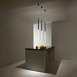 Подвсеной светильник светодиодный металлический цилиндрической формы Высота 30см Trumpet tube варинант исполнения - 5 | Loft Concept в Уфе