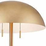 Торшер с куполообразным абажуром на каменном основании Riverside Floor Lamp варинант исполнения - 1 | Loft Concept в Уфе