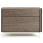 Комод из серого дуба Sawada Gray Oak Chest of Drawers варинант исполнения - 1 | Loft Concept в Уфе